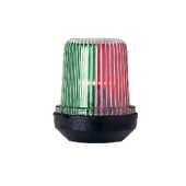 Lalizas 30114 - Classic 12 All-Round Tri-Colour Light, Black Housing