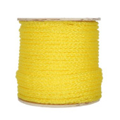 Plastimo Floatline 8 Plait Braid Polyprop Rope Ø8mm L100m - Yellow