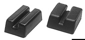 Osculati 44.483.03 - Black PVC terminal 55x21 mm