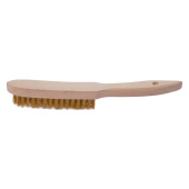 Wire Brush, Brass 3 Rows