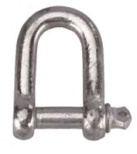 Plastimo 56012 - Galvanised Shackle For Harbor Chain, Ø 22mm