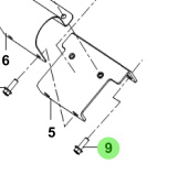 Bukh 11403-10166K - Flange Bolt for S270J Oil Coolers
