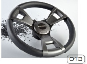 Gussi Italia 30133571SGU Steering Wheel 013 - Ø350 mm - Grey