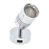 Bukh PRO L4472032 - LED SPOTLIGHT W/USB SOCKET