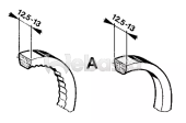 Webasto 62013007A - Belt A 685x13 (Ottimale 885) (ex. 013007/0)