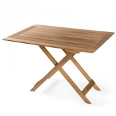 Teak Foldable Table Stockholm 110x70 cm