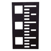 Calibration Stencil Magnetic, Expanded 60 x 34 cm