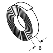 Webasto 1320357A - INSULATION TIE B-60. L-50M. FIBREGLASS