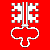 Allpa Nidwalden Flag 20x30cm