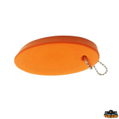 Trem D3270000 - Soft Rubber Floating Key Holder Orange Colour 10 Pieces