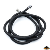 Trem N0112253 - Black Nylon Braided Shower Hose Length 2,50 m 1/2" F - 1/2" F