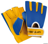 Osculati Leather Short Finger Sailing Gloves