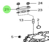 Nanni Diesel 970312055 - Water Seal Plate for T4 Series Engines