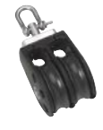 Plastimo 66660 - Ball Double Block Swivel. Size 2