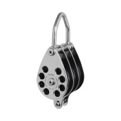 Antal S0606 - Stainless Steel 316 Block Series 65, Ball Bearing, Triple Block + Becket