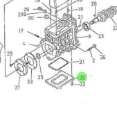 Nanni Diesel 970310940 - Camshaft Injection Pump Cover for 4.330TDI and 4.340TDI Engines