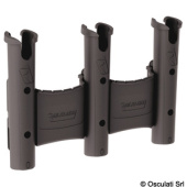 Osculati 41.314.30 - RodStow Triple with Caddy Black