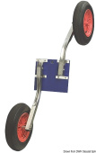 Osculati 47.368.06 - Dinghy transom wheel folding type 240 kg