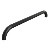 Roca 422119 - Stainless Steel Handrail Rounded, Black Coated, 900mm