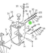Nanni Diesel 970310959 - Governor Adjusting Bolt for 4.330TDI and 4.340TDI Engines