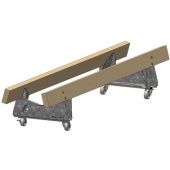 Nautipark Quickrack With Wheels 1.5T Cradle For Motor Boats