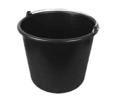 BTC Line Green Construction Bucket Black 12L