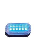 Allpa LED Underwater Light With Plastic Housing, Lumen 20lm, Blue, With Stainless Steel Ring, Incl. 1,5m-Cable, IP68