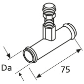 Webasto 1319221A - Webasto Air-vent valve. Ø 15 mm