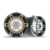 Fusion SG-FLT883SPG - 8.8'' Sports Black Tower Speakers, CRGBW LED (2 pcs.)