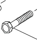 Northern Lights 12-09048 - Capscrew, Hex Head M10 x 1.5 x 60 mm S/S 