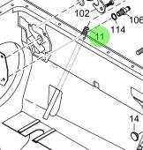 Steyr 2178346-1 - Oil Suction Pipe Assembly for Steyr MO-Series Engines