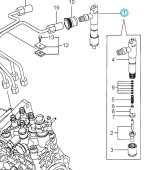 Northern Lights 729946-53300 - Fuel Injector