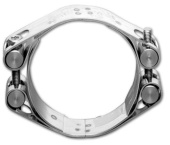 Exalto HHD Double Heavy Duty Hose Clamp 304 Stainless Steel