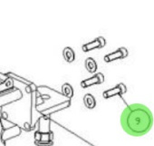 Nanni Diesel 39129507 - Mounting Bolt for T6 Series Engines