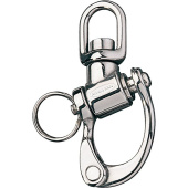Ronstan RF6111 Swiveling Small Bail Trunnion Snap Shackle 70mm