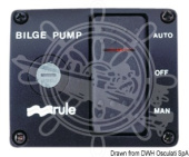 Osculati 16.600.12 - Rule DeLux Switch For Bilge Pumps 12 V