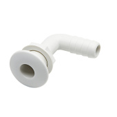 Plastimo 62156 - Ribbed Angled Thru-hull Fitting Ø20mm