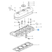 Vetus STM2624 - Cylinderhead M4 from 42663 (m4)