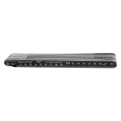 Aluminium Rule Black 3 Meter