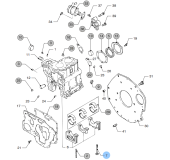 Vetus STM1106 - Bolt for Crankshaft Bearing M2-M3.209