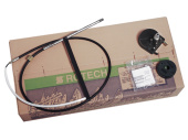 Ultraflex Rotech 4 Control Cable Set: T67 + M58-9ft/2.75m