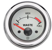 Vetus WASTE24WL - Waste Water Level Indicator, White, 24V