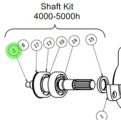 Johnson Pump 01-35910 - Pump Shaft for F8B-9