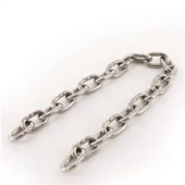  A4 DIN 5mm Stainless Steel Cork Chain - 50m - Short Links