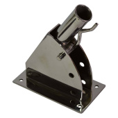 Flag Pole Holder Folds Back Stainless Steel 316 45mm