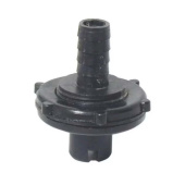 Nuova Rade 31352 - Thru-Hull Outlet Ø48mm For 5/8'' Hose, Black