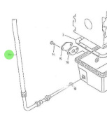 Nanni Diesel 970302492 - Oil Extraction Pipe Assembly for 4.110HE Engines