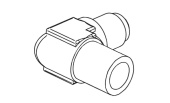 Parker 1317025169 90° -16 Flare × 1" MPT Angle Fitting Stainless Steel