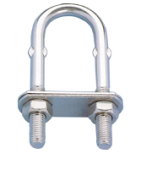 Allpa Stainless Steel Shroud Plate (U-Bolt), Ø6mm