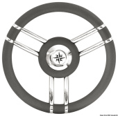 Osculati 45.178.12 - Apollo Steering Wheel SS+Polyurethane Ø 350mm Grey